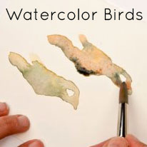 Watercolor Birds