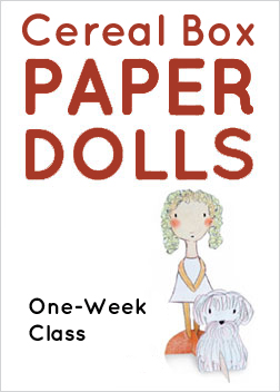 Cereal Box Paper Dolls